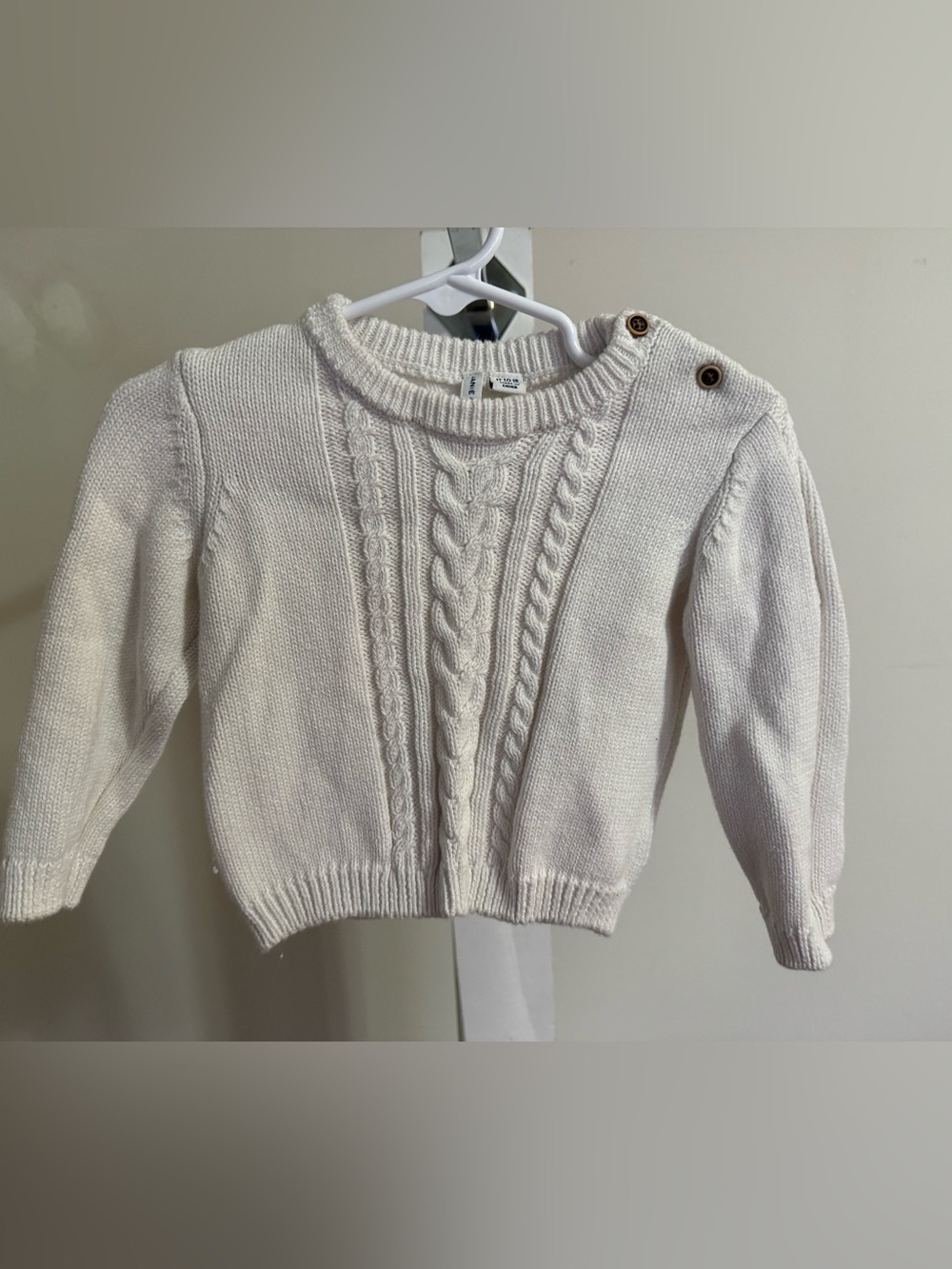 Janie & Jack Cable Knit Sweater